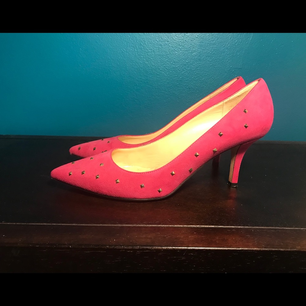 Kate Spade Jacinda Studded Suede Pump